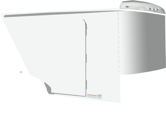 Contcargostrip Polar White Polar White - Black-and-white Clipart (920x484), Png Download