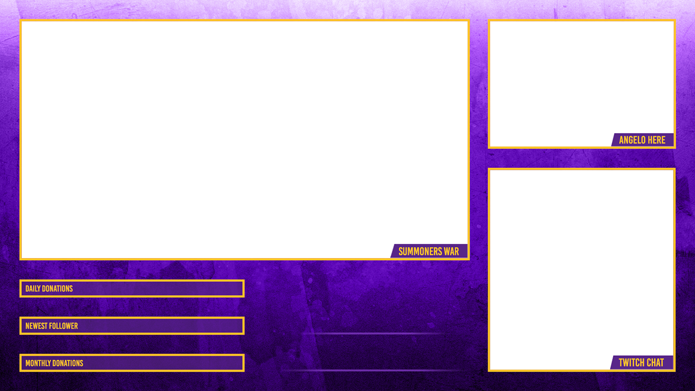 Twitch Overlay Png Clipart (1400x788), Png Download