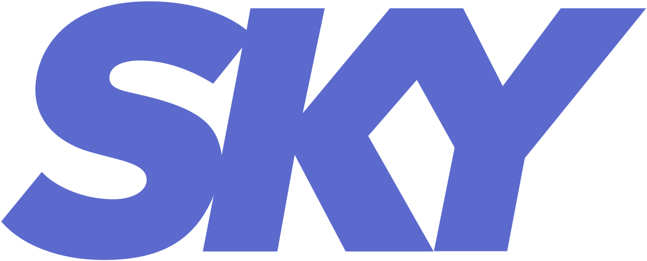 Sky Televison Logo - Sky Tv Logo Png Clipart (1280x517), Png Download