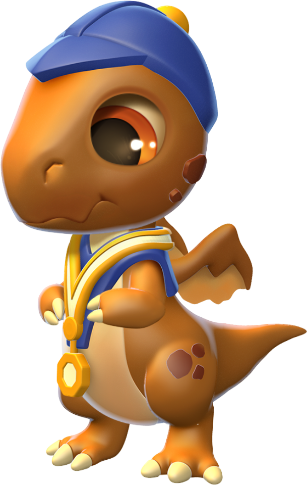 Academic Dragon Baby - Academic Dragon Mania Legends Clipart (611x960), Png Download
