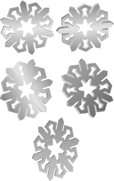 Free Png Silver Snowflakes Png - Earrings Clipart (481x760), Png Download