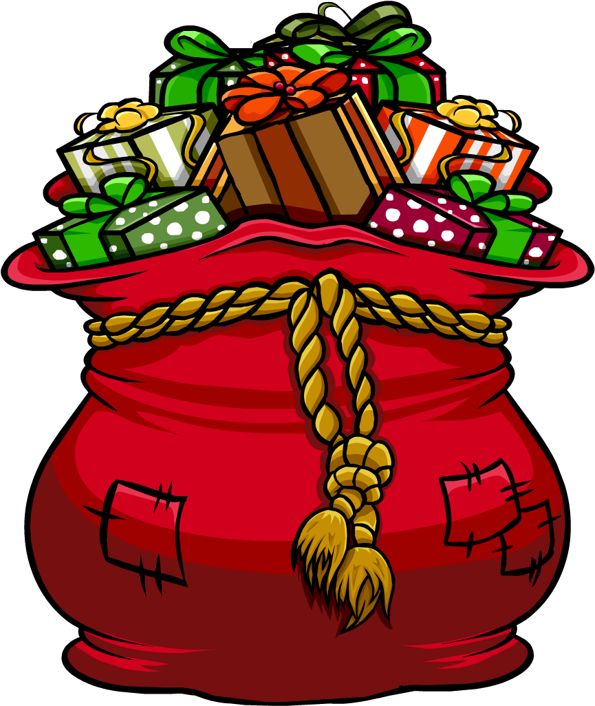 Drawn Santa Hat Club Penguin Clipart (1025x1025), Png Download