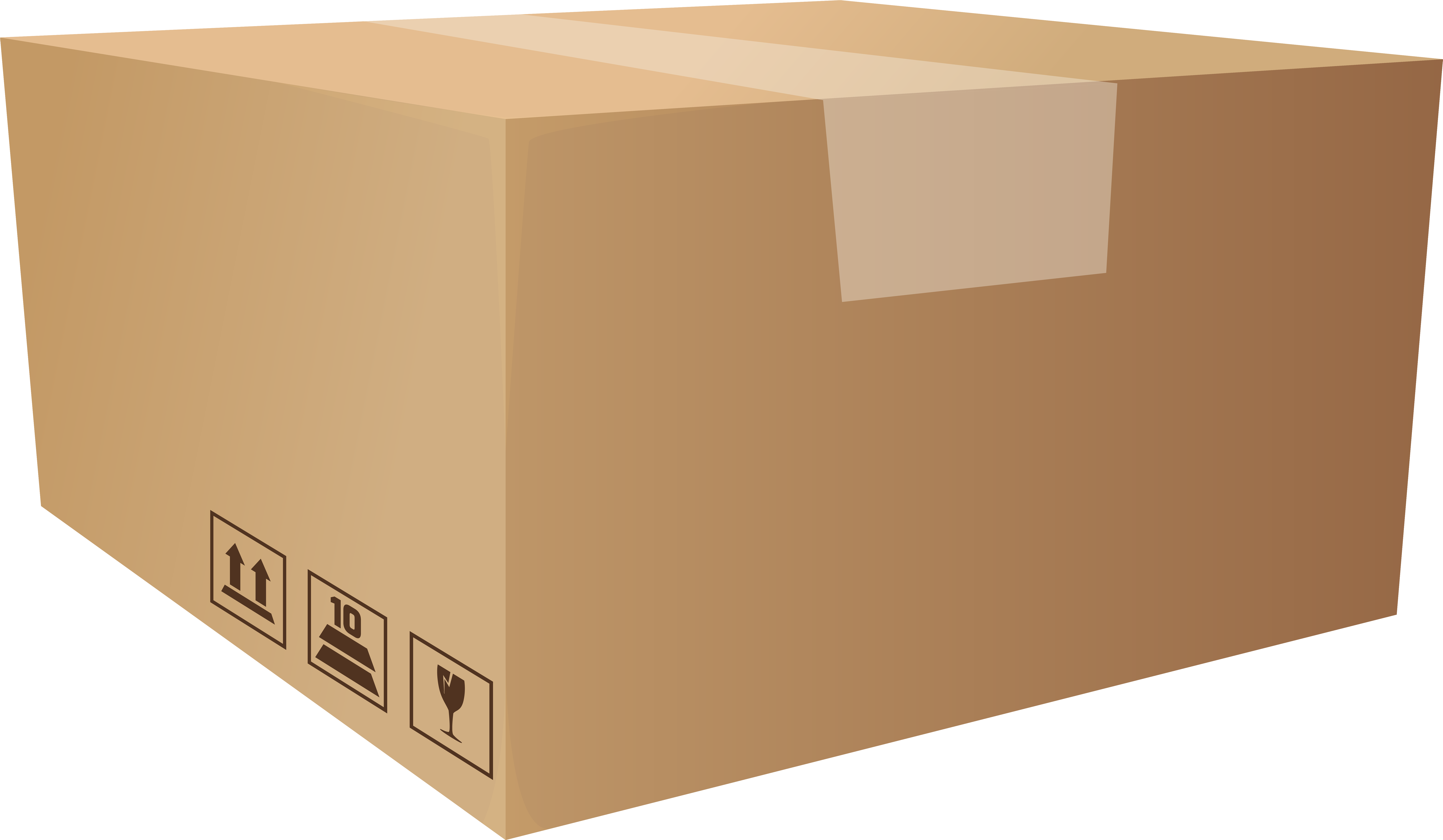 Packaging Box Png Clip Art - Box Transparent Png (8000x4658), Png Download