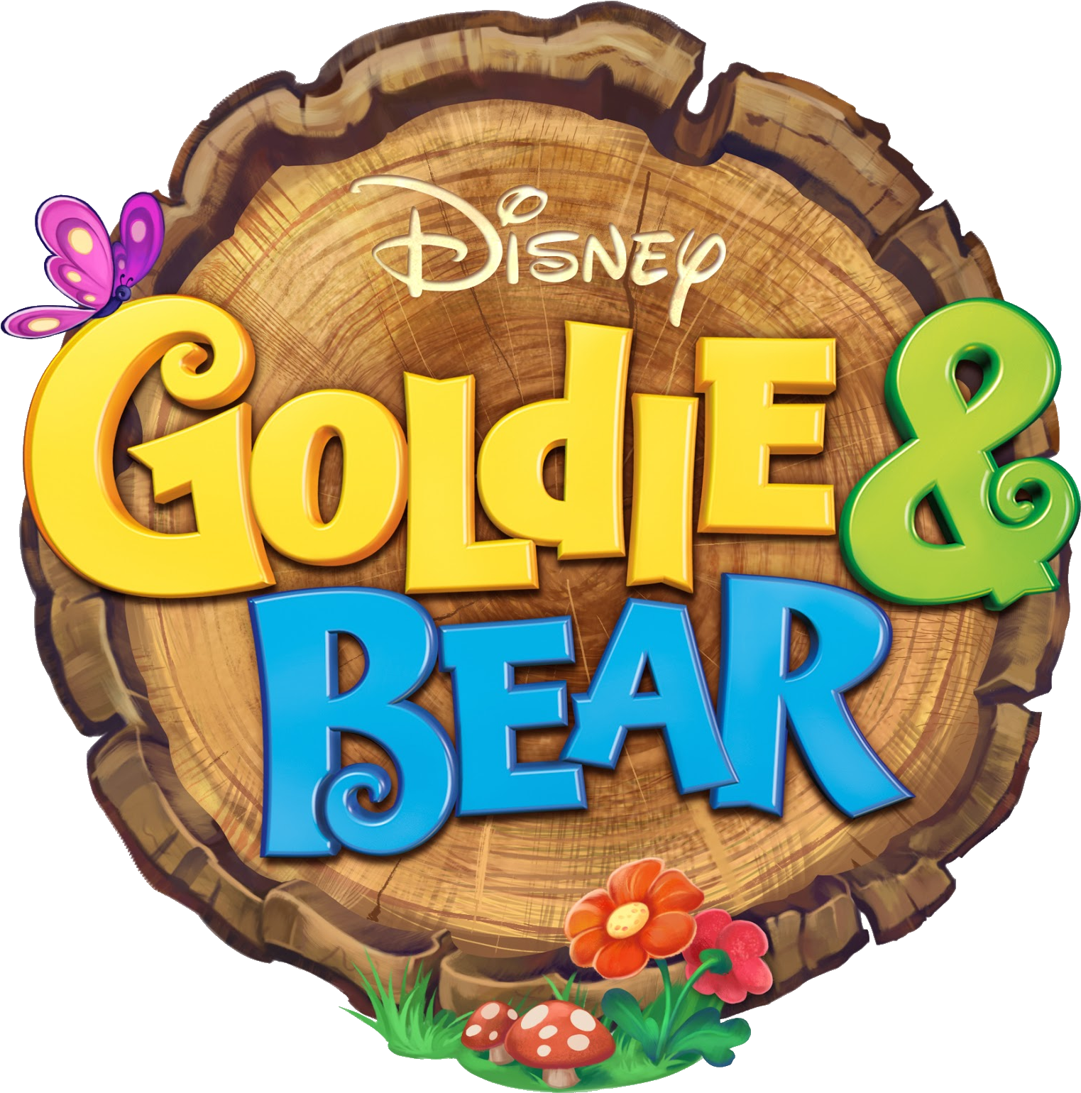 Goldie And Bear Png Transparent Image - Goldie And Bear Logo Clipart (1566x1600), Png Download