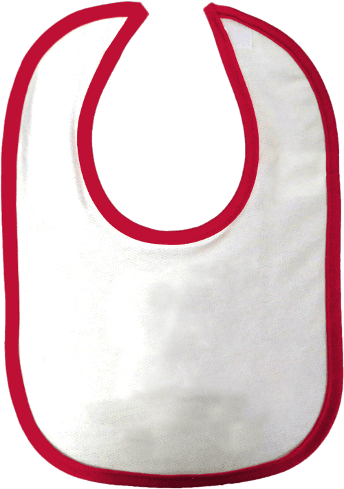 Vbb 1 Velcro Baby Bib - Bib Png Clipart (500x750), Png Download