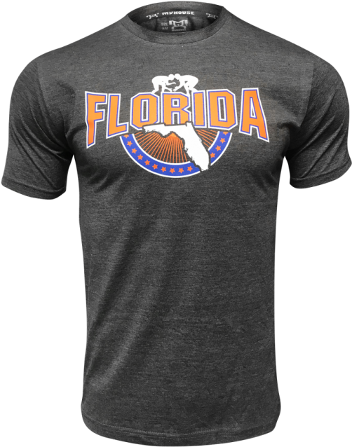 Florida State Wrestling T-shirt - Active Shirt Clipart (502x638), Png Download