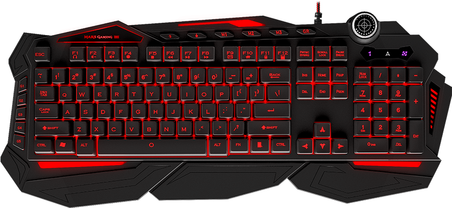 Mk3 Gaming Keyboard - Teclado Mars Gaming Mk3 Clipart (960x960), Png Download