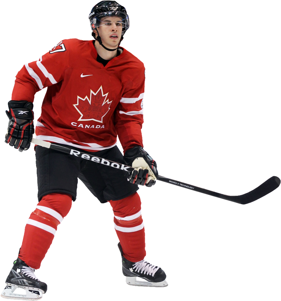 Sidney Crosby Canada Png , Png Download - Sidney Crosby Team Canada Png Clipart (984x1051), Png Download