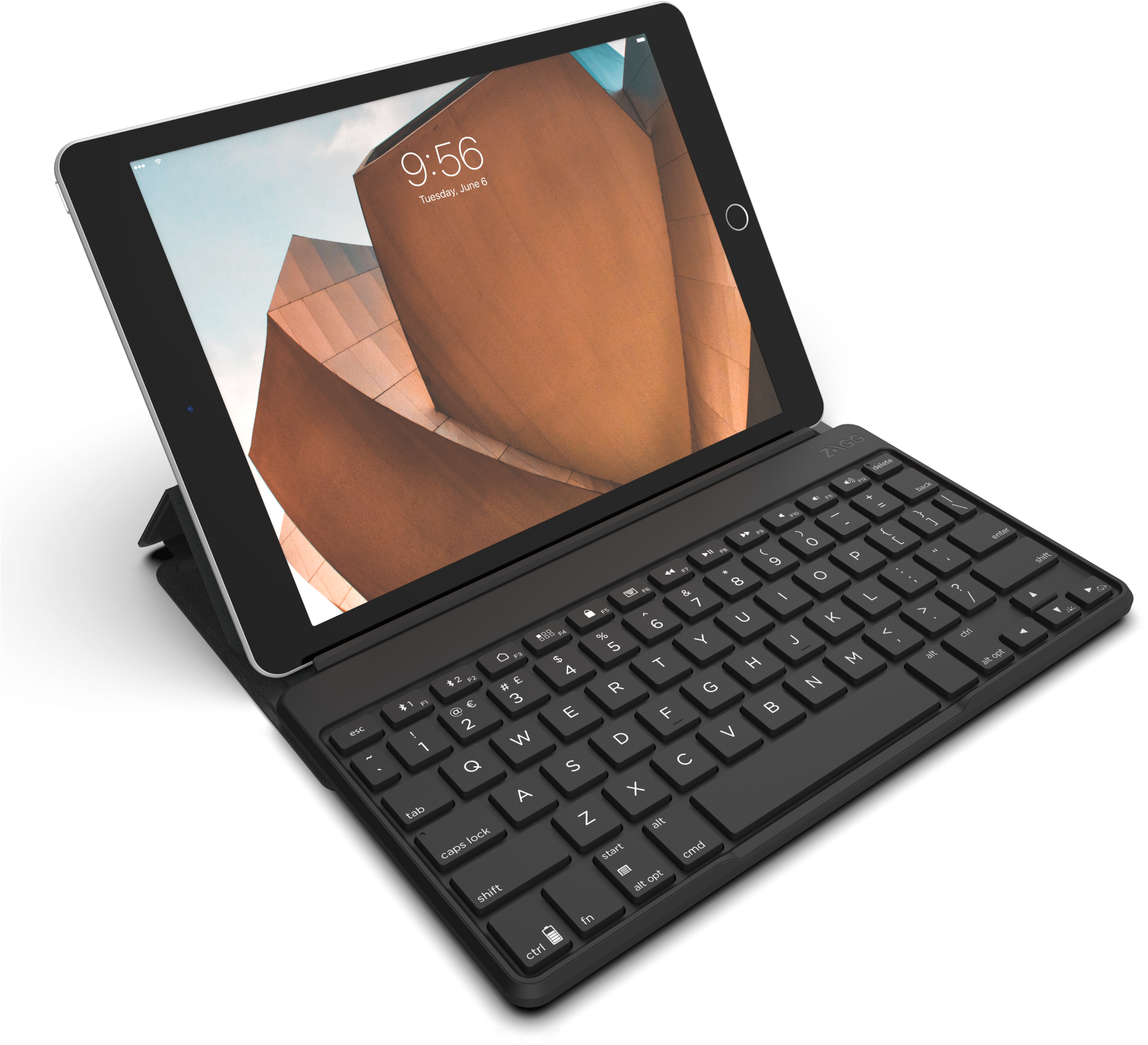 Zagg Flex Universal Keyboard, Teclado Bluetooth - Computer Keyboard Clipart (2000x1820), Png Download