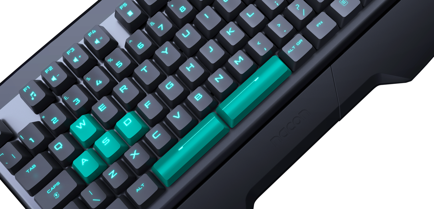 Imagen De Teclado Gaming Óptico Para Pc Con Iluminación - Computer Keyboard Clipart (1500x722), Png Download