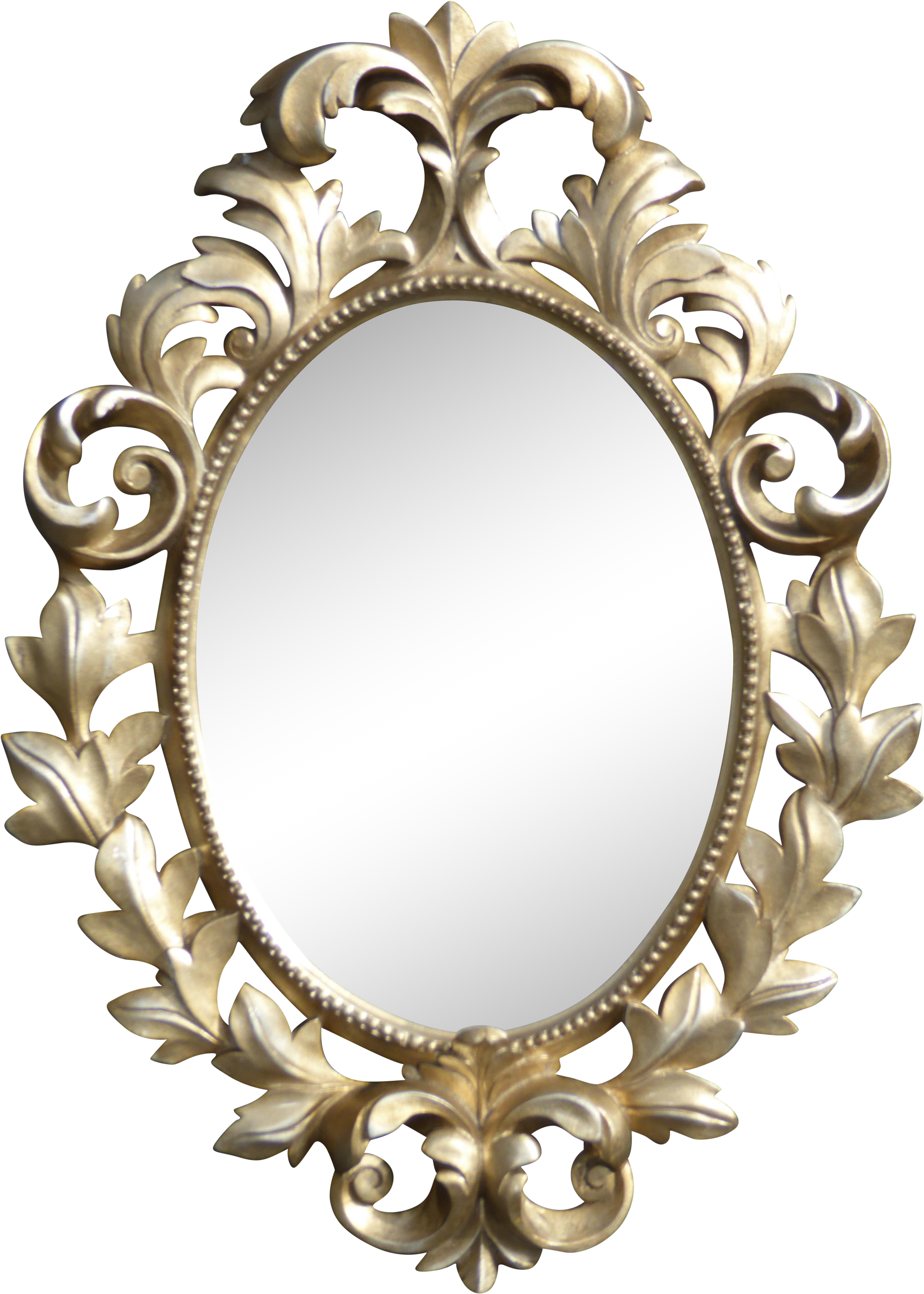 Oval Mirror Png - Mirror Clipart (3341x4680), Png Download