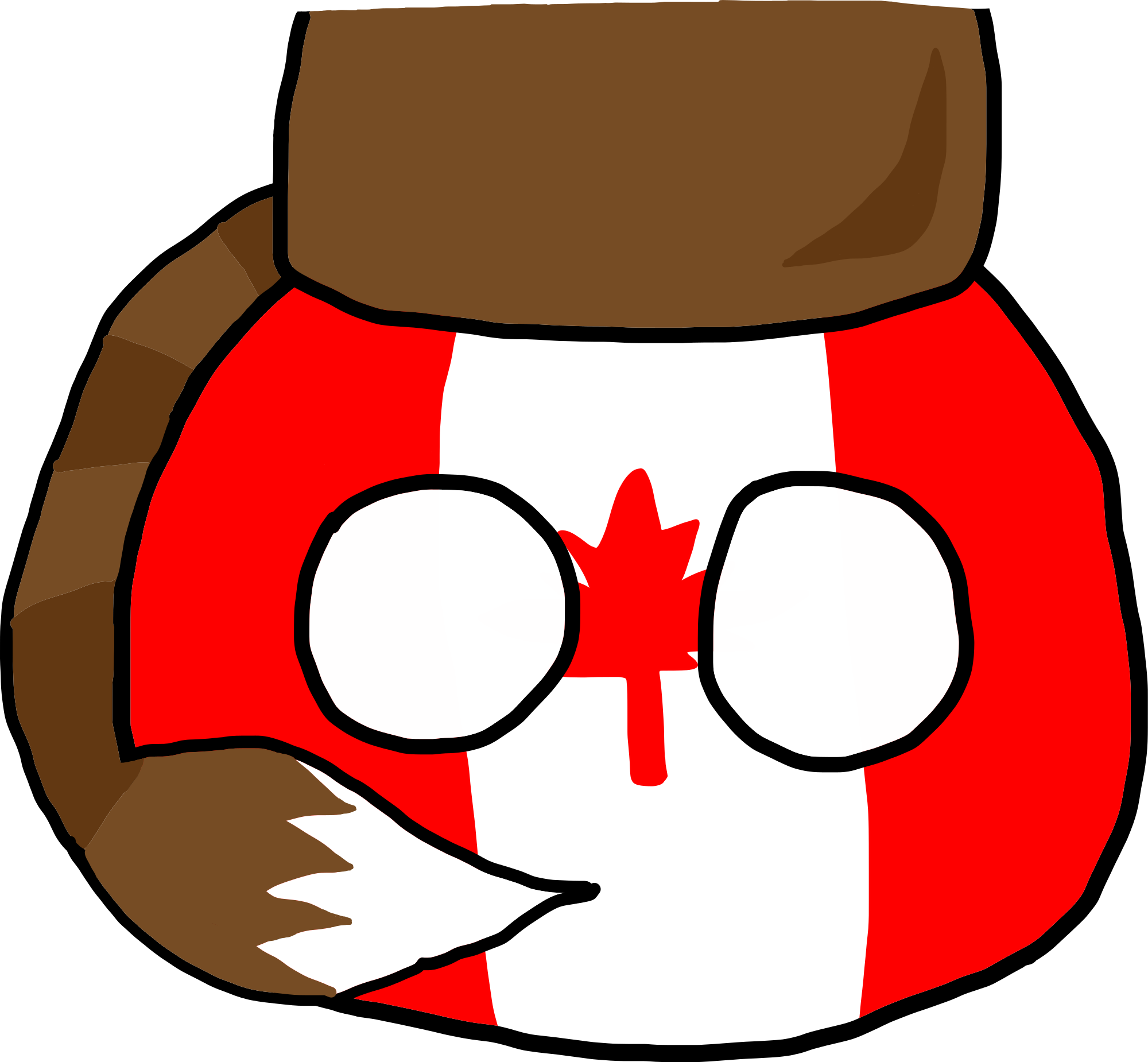 If This Post Makes Fp I'll Send The Top Commentor A - Canadian Avatar Clipart (2000x1850), Png Download