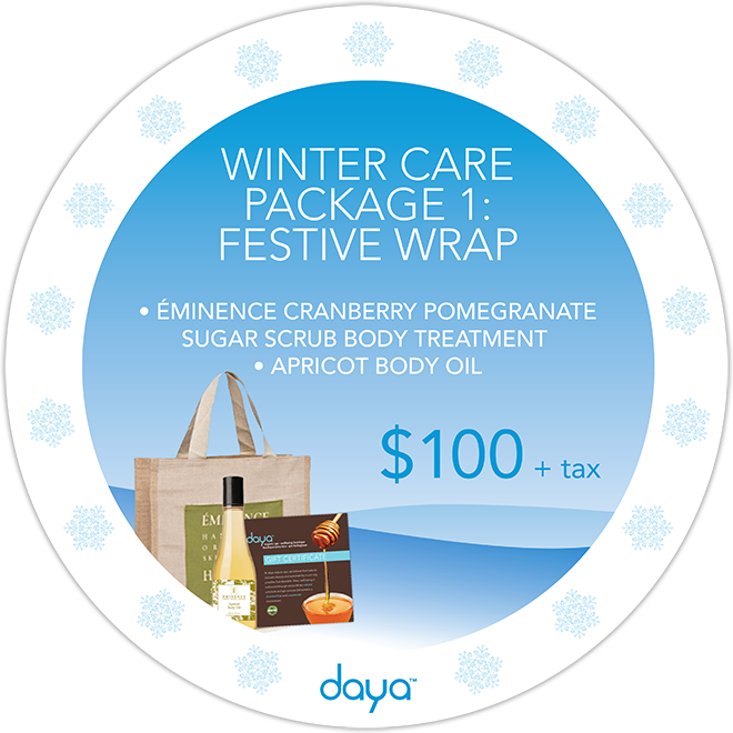 Daya Circle Winter Care Packages Fb - Circle Clipart (660x660), Png Download