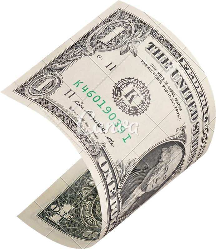 Dollar Bill Transparent Transparent Background - Flying Dollar Bill Clipart (693x800), Png Download