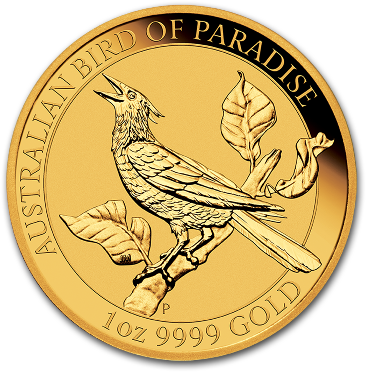 2019 Australia 1 Oz Gold Bird Of Paradise Manucodia - Birds Of Paradise 2019 Clipart (1500x1500), Png Download