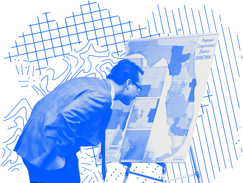 Gerrymandering - Fivethirtyeight Illustration Clipart (800x600), Png Download