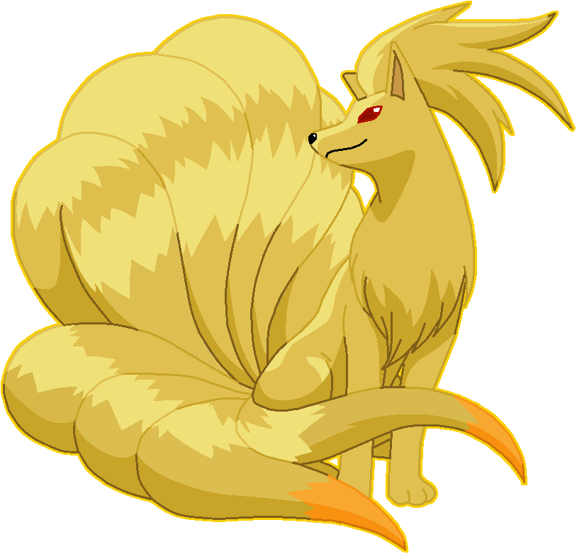 [ Img] - Ninetales Pokemon Clipart (814x782), Png Download