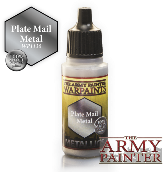 Army Painter Acrylic Warpaint - Army Painter Plate Mail Clipart (572x601), Png Download