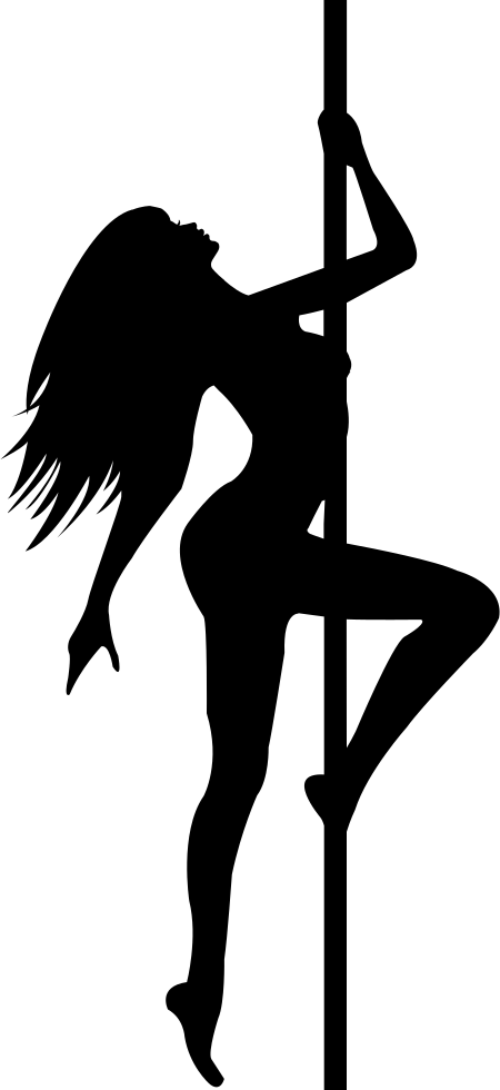 Png File - Pole Dance Icon Png Clipart (450x980), Png Download