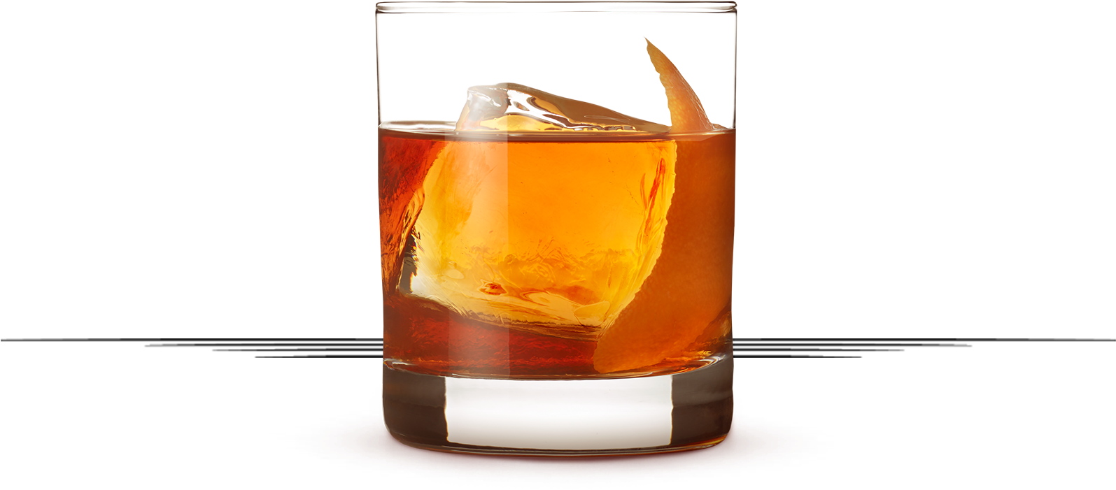 Old Fashioned Cocktail Recipe Mount Gay Rum For The - Black Russian Glass Png Clipart (1657x768), Png Download