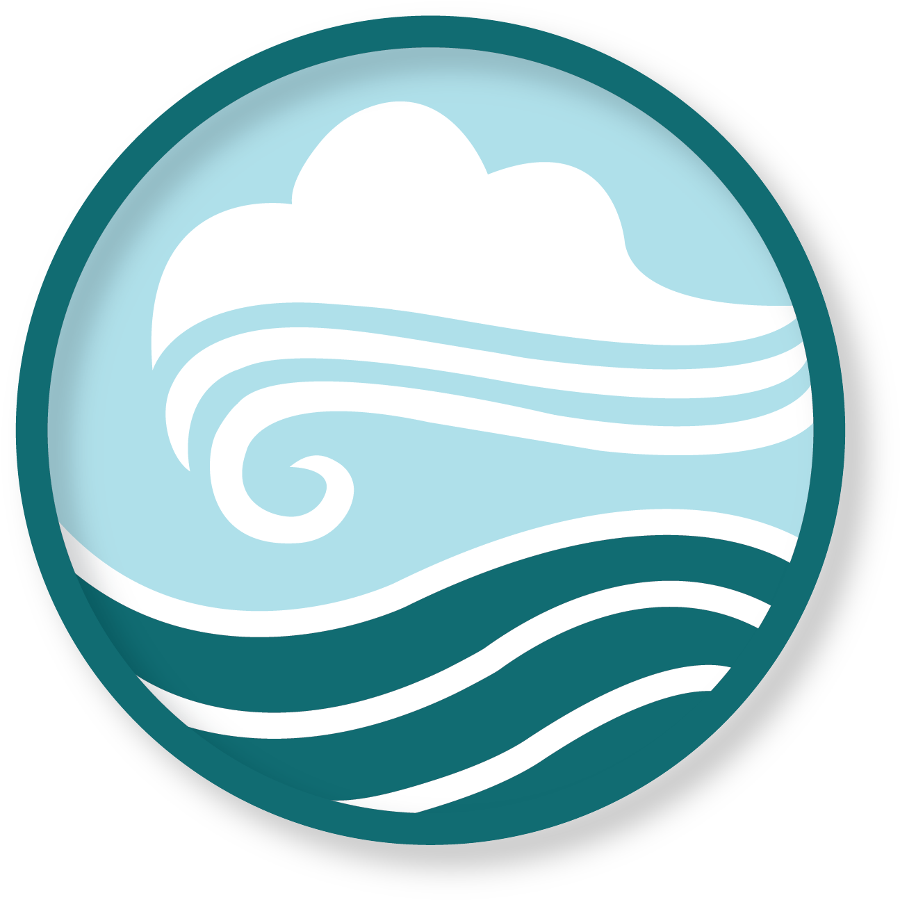 By Water And Wind - Voedselallergie Clipart (1320x1321), Png Download