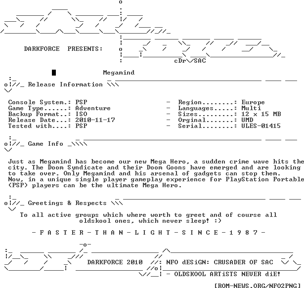 Megamind Eur Psp-darkforce - 2010 Clipart (632x588), Png Download