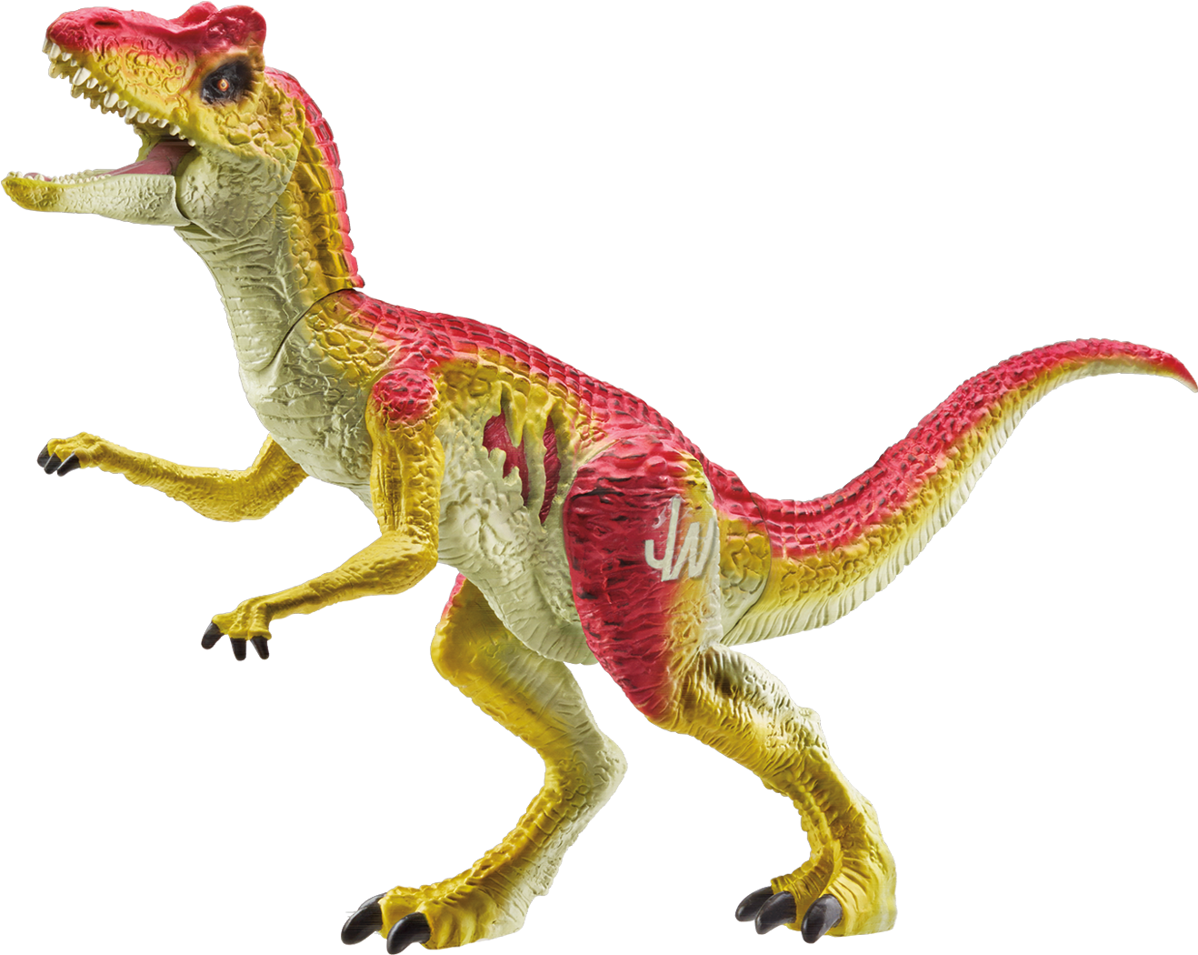 Jurassic World Basic Figure Allosaurus - Jurassic World Prototype Toys Clipart (1461x1209), Png Download