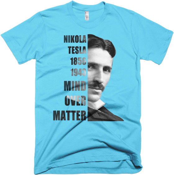 Tesla Mind Tee - University T Shirt Mockup Clipart (600x600), Png Download