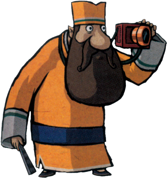One Of The Weirder Characters Of Wind Waker You Can - Wind Waker Lenzo Clipart (563x599), Png Download
