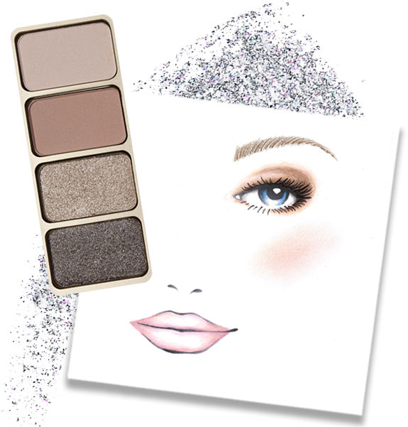Eyes That Mesmerize - Eye Shadow Clipart (575x601), Png Download