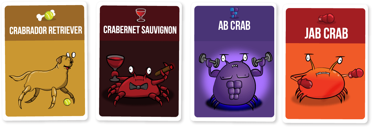 You've Got Crabs Is The Ideal Game For Those Who Love - You Ve Got Crabs Cards Clipart (1195x409), Png Download