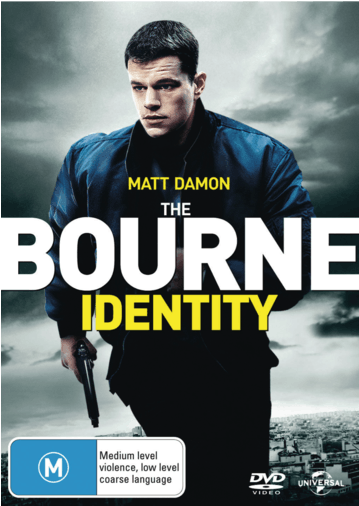 Bourne Identity Dvd Cover Clipart (773x505), Png Download