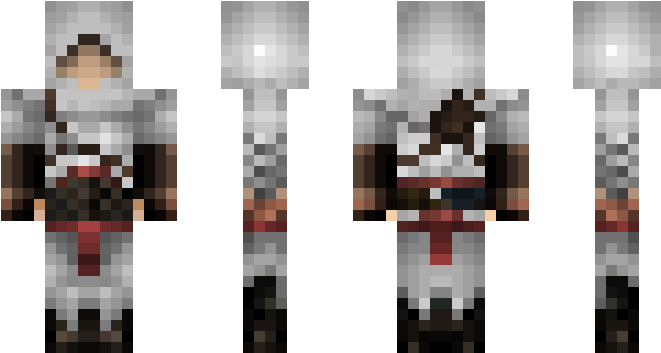 Skins Minecraft Pe Assassins Creed Clipart (750x442), Png Download