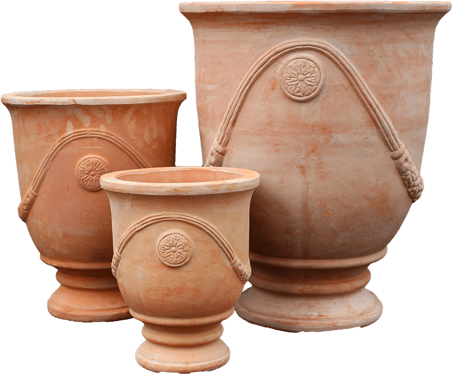 Terracotta Prov Urn - Large Terracotta Pots Nz Clipart (1000x1000), Png Download