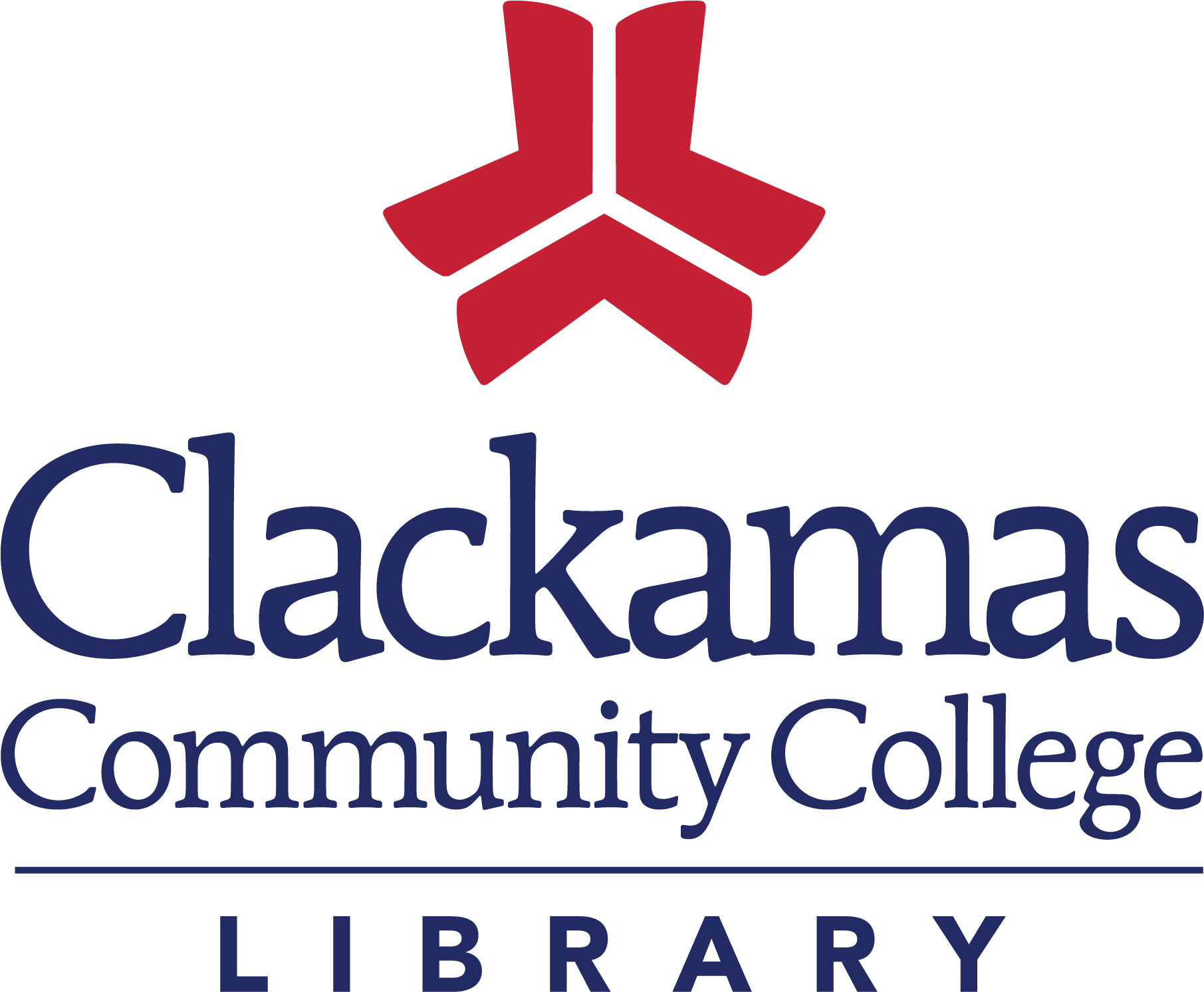 Ccc Library Logo - Clackamas Community College Clipart (1811x1492), Png Download