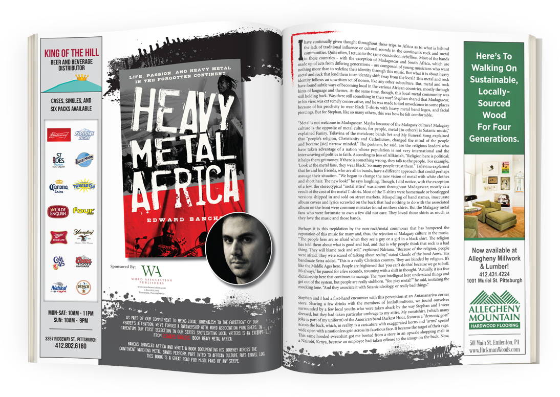 Heavy Metal Africa - Flyer Clipart (1200x900), Png Download