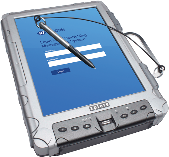 Kj Scaffolding Management System - Mobile Phone Clipart (600x584), Png Download