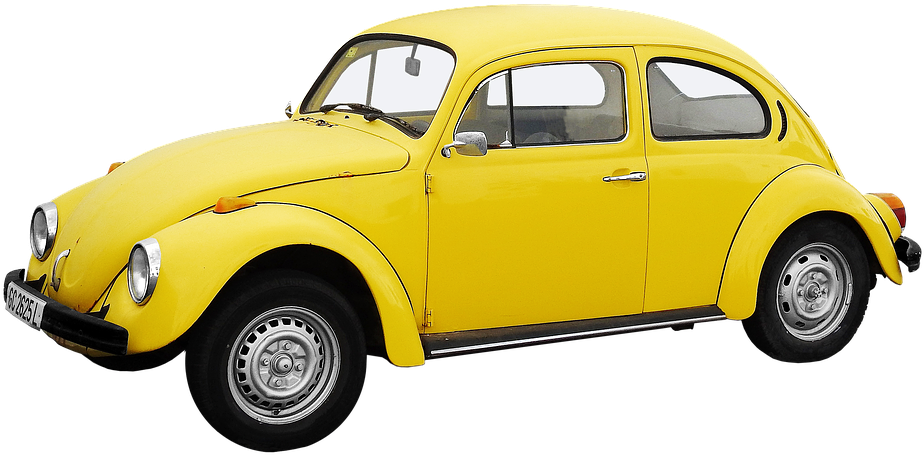 Volkswagen Beetle Oldtimer Vw Beetle Vw Old Auto - Volkswagen Beetle Png Clipart (960x493), Png Download