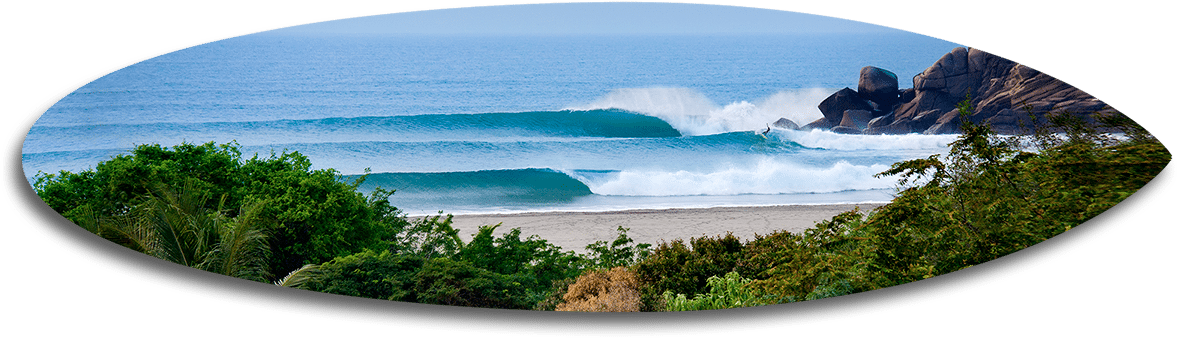 Barra De La Cruz Short Board - Barra De La Cruz Clipart (1177x338), Png Download