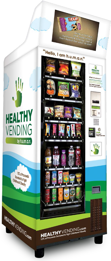 Make Money Running Your Own Vending Machines - Healthy Vending Machines In Schools Clipart (385x890), Png Download