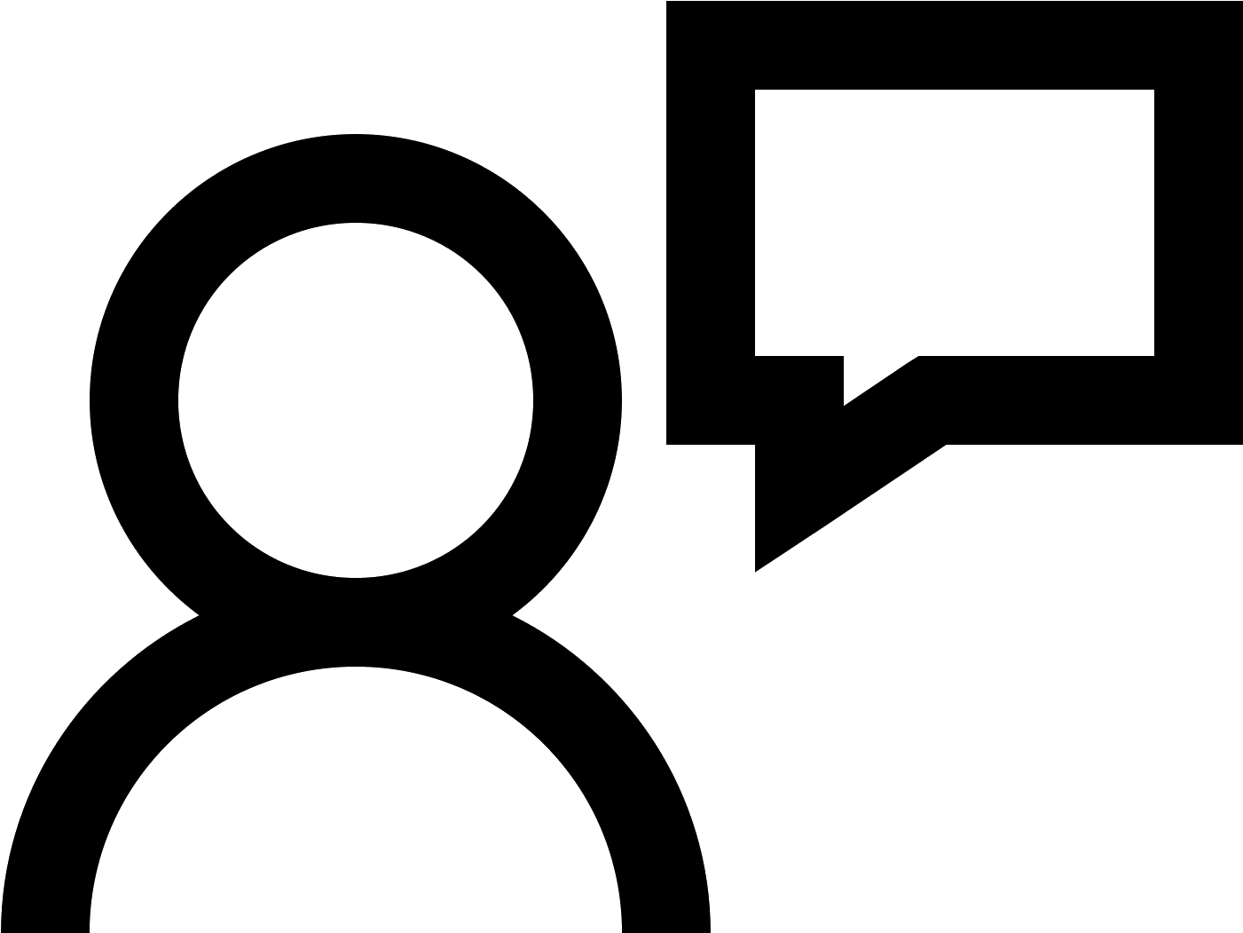 Community Logo Black And White Clipart (1600x1600), Png Download