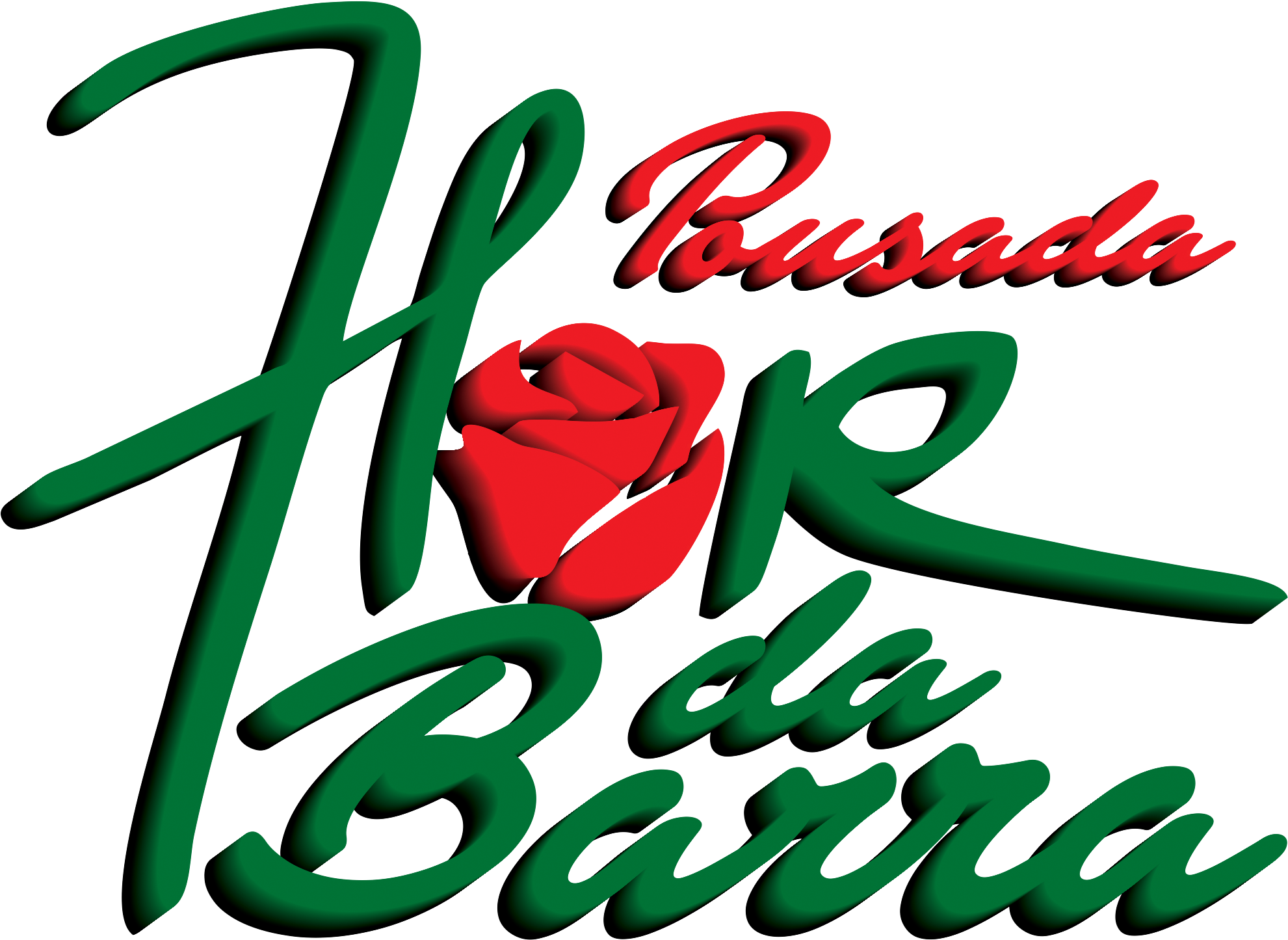 Pousada Flor Da Barra - Garden Roses Clipart (2346x1517), Png Download
