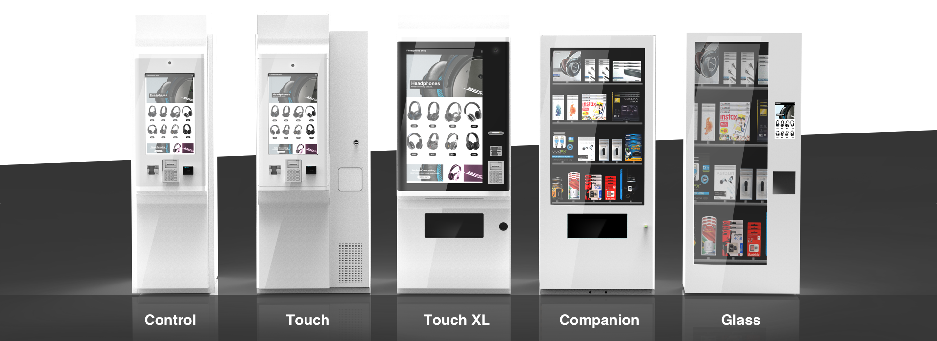 All Spark Vending Machines Solutions - Screen Vending Machine Clipart (1920x700), Png Download