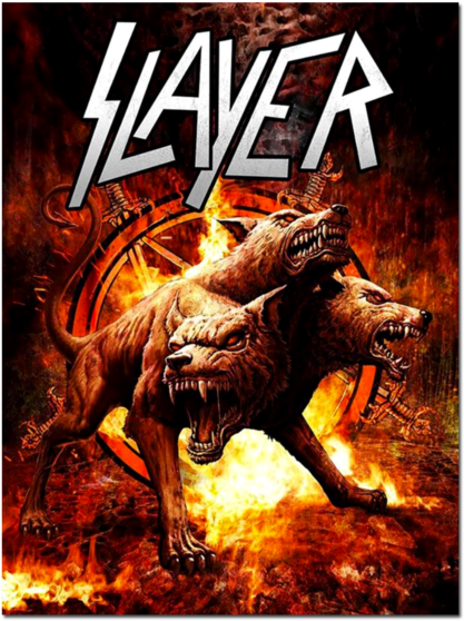 Slayer Reign In Blood Art Clipart (600x600), Png Download
