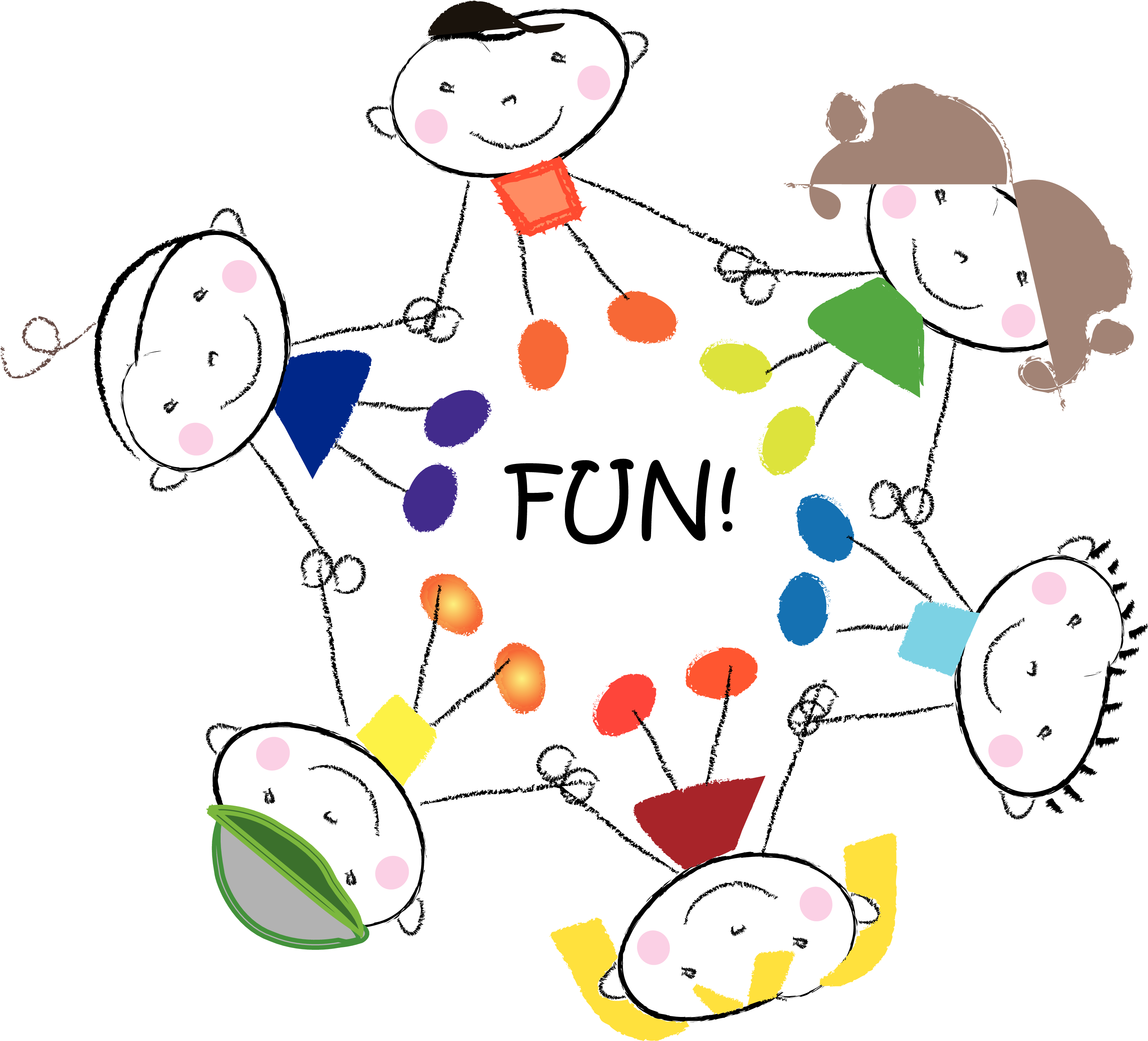 Blog - Children Holding Hands Clip Art - Png Download (3300x3000), Png Download