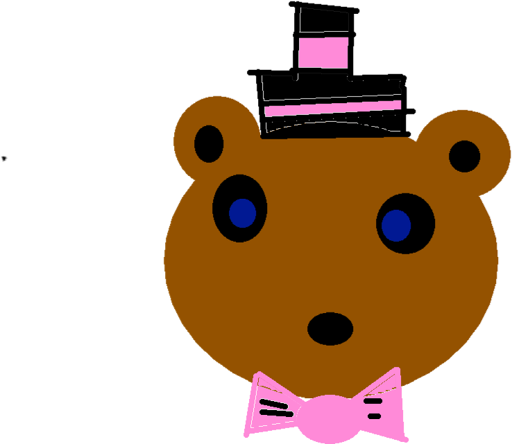 Nightmare Fredbear - Nightmare Fredbear - Cartoon Clipart (738x641), Png Download