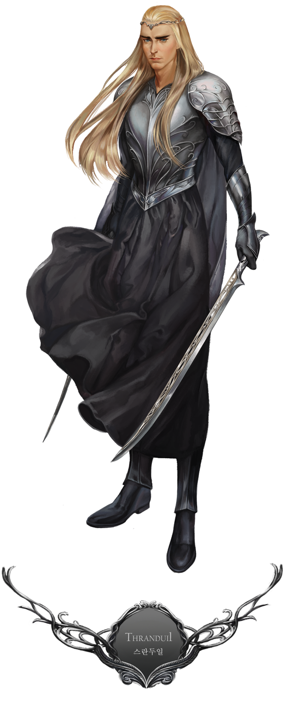 Lord Of - Thranduil Png Clipart (728x1456), Png Download