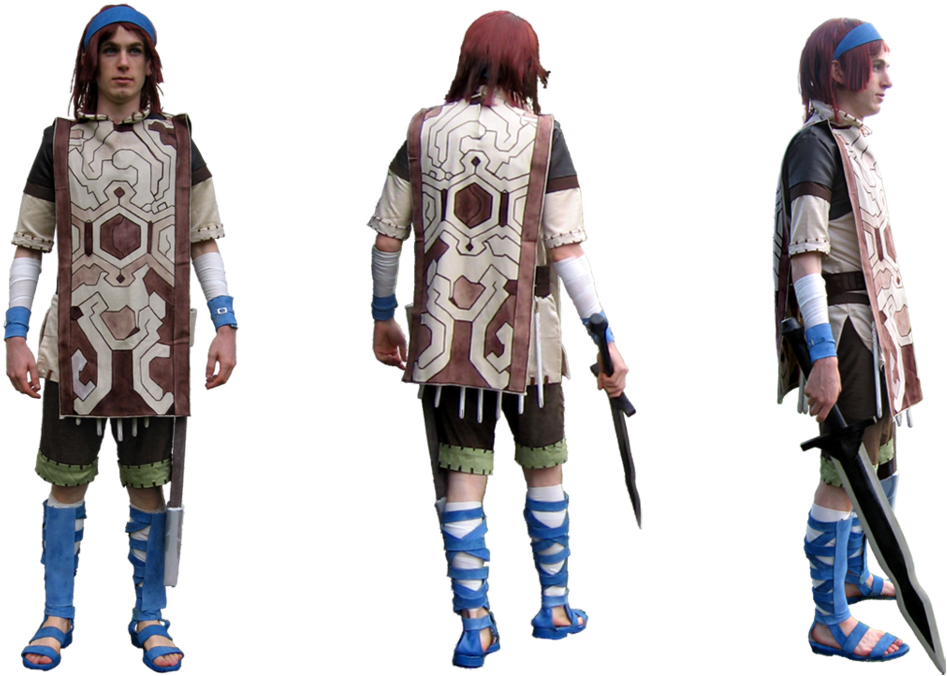 Free Download Shadow Of The Colossus Costume Cosplay - Wander Shadow Of The Colossus Back Clipart (1024x749), Png Download