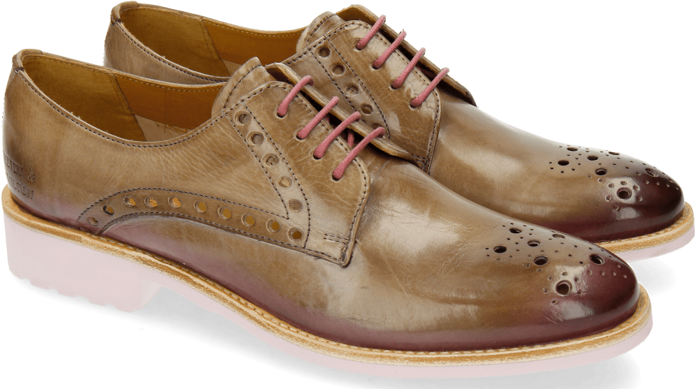 Derby Shoes Amelie 7 Oxygen Shade Lilac Rook D Lilac - Suede Clipart (996x557), Png Download