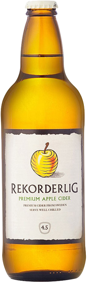 Rekorderlig Apple Cider Nrb 500ml - Rekorderlig Premium Apple Cider Clipart (605x1000), Png Download